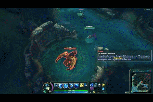 LOL美服新版驚現(xiàn)嚴重BUG：拉克絲大招無CD秒殺大龍！