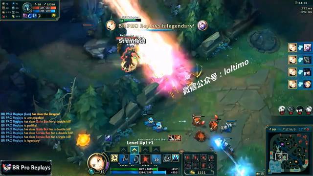 LOL美服新版驚現(xiàn)嚴重BUG：拉克絲大招無CD秒殺大龍！
