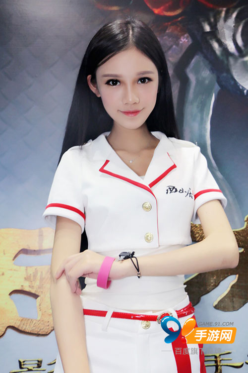ChinaJoy西山居展臺(tái)Showgirl顏值爆表！