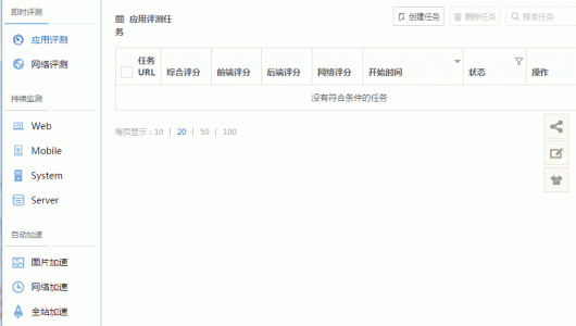 性能魔方mmtrix管理后臺(tái)
