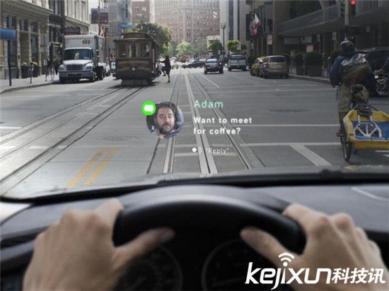 汽車擋風(fēng)玻璃成精啦：一秒變身顯示屏太拉風(fēng)了！