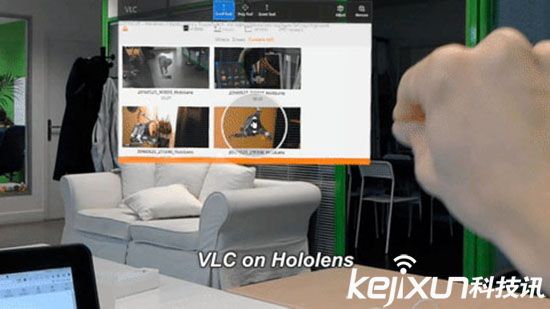 VCL登錄微軟產(chǎn)品 原來(lái)HoloLens這么看視頻！