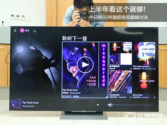 中日韓65寸旗艦電視哪款性能佳 四款65智能電視對(duì)比評(píng)測(cè)