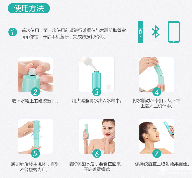 木薯智能納米噴霧儀：隨時隨地高效補(bǔ)水