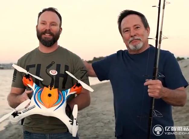 這款無人機身懷絕活！會水上漂還能投放魚餌