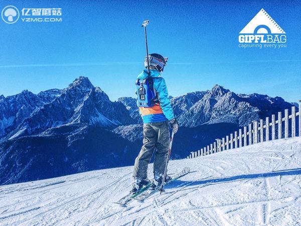拍照新姿勢：自帶GoPro支架的戶外運動背包