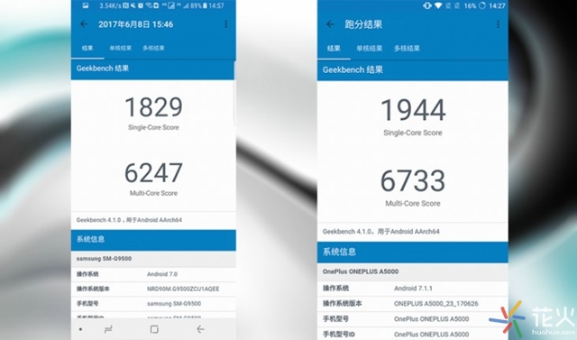 同是驍龍835誰(shuí)的性能更強(qiáng)?一加5與三星S8性能對(duì)比