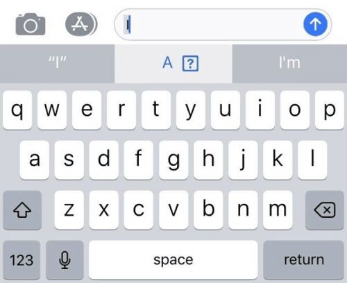 iOS 11再出現(xiàn)新BUG 輸入字母I竟然自動變成A
