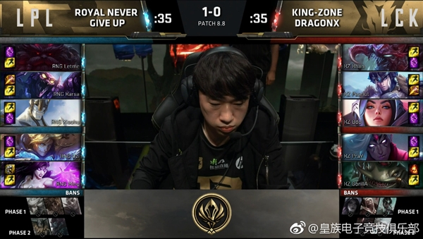RNG斬獲《英雄聯(lián)盟》MSI 2018總冠軍！3:1擊敗韓國KZ戰(zhàn)隊