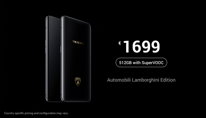 OPPO Find X正式發(fā)布 全隱藏式3D攝像頭+999歐元起！