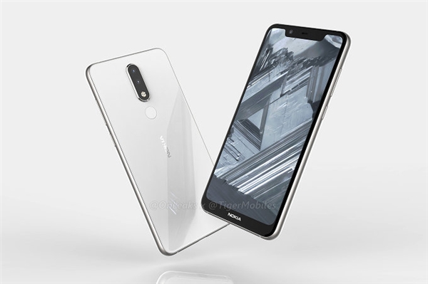 Nokia 5.1 Plus曝光：聯(lián)發(fā)科P18！劉海屏+后置雙攝