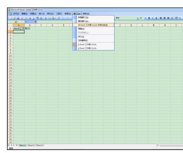 Excel2007中如何將兩個(gè)工作表分開(kāi)窗口顯示？